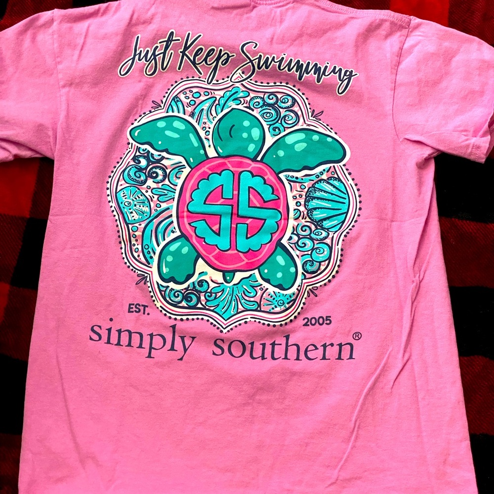 Simply Southern turtle tshirt